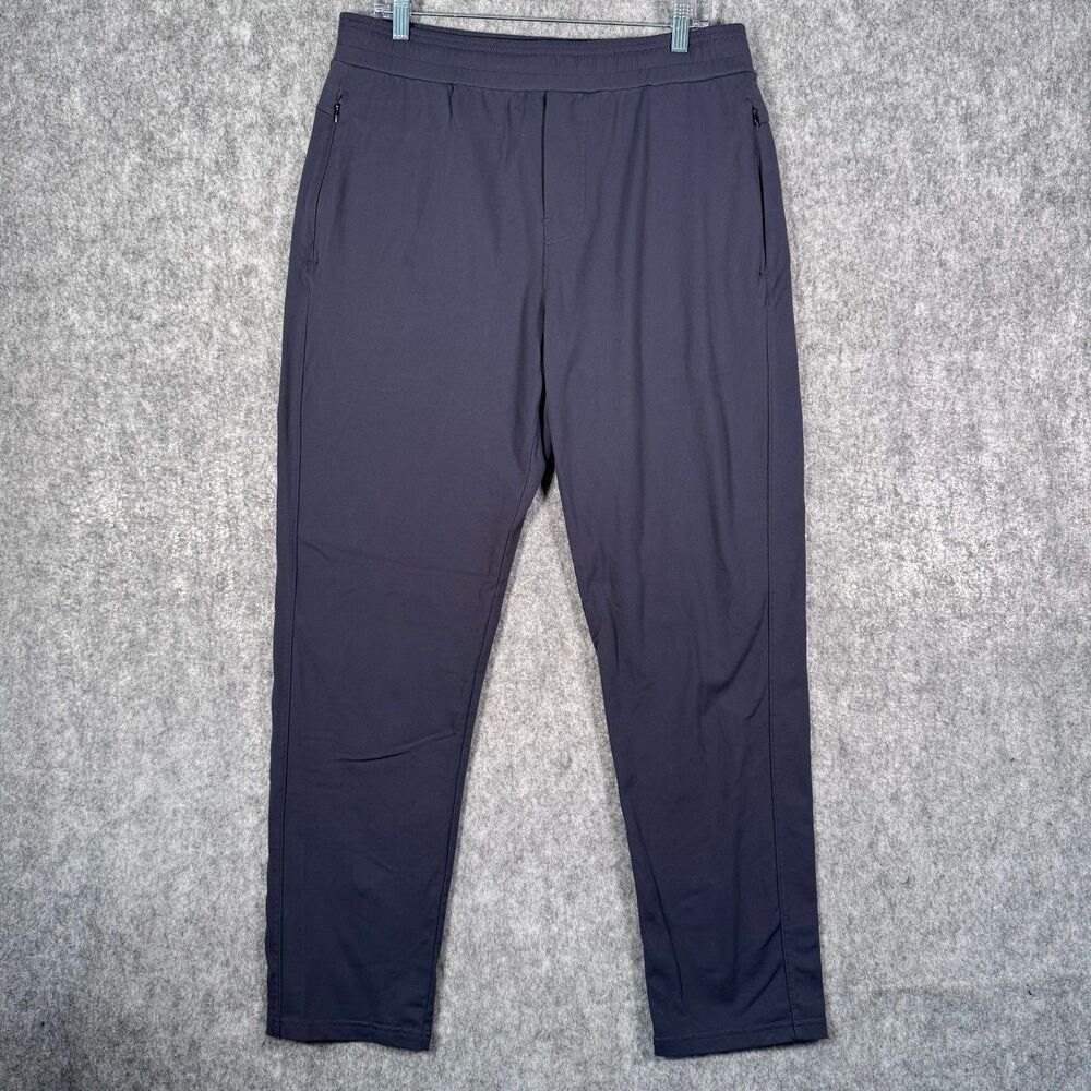 Public Rec Pants Mens 36x32 (36X30) Blue Jogger Athletic Tapered Drawstring